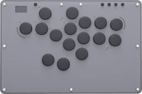 a metal panel with several buttons on it